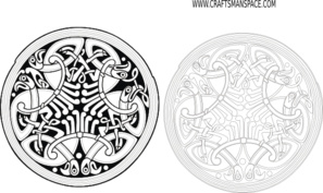 Circle Celtic Ornament Clip Art